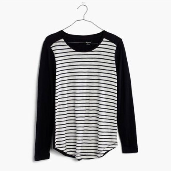 Madewell 100% cotton long sleeve tee - Picture 6 of 14